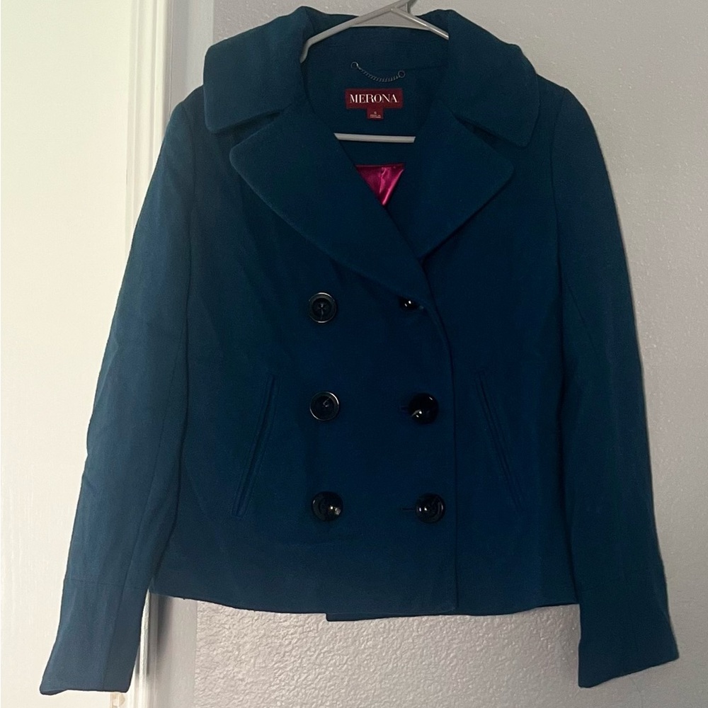 Merona Peacoat Caribbean Blue Color